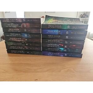 Lot of 15 Harley & Finch Merlin Bella Forrest Series Paperback Books (6-20)
